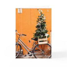 Weihnachtsbaumfahrrad
