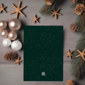 Weihnachtsbaumfamilie Foto Collage Feiertagskarte