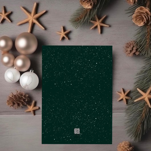 Weihnachtsbaumfamilie Foto Collage Feiertagskarte