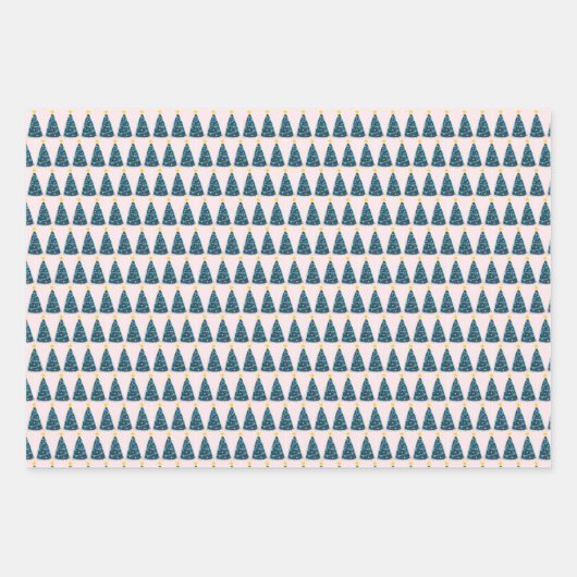 Weihnachtsbaumfarm Geschenkpapier Set (Vorderseite 3)