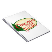 Weihnachtsbaumfarm Notizblock (Rechte Seite)
