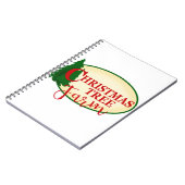 Weihnachtsbaumfarm Notizblock (Linke Seite)