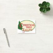 Weihnachtsbaumfarm Post-it Klebezettel (Büro)