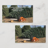 Weihnachtsbaumfarm Visitenkarte (Vorne/Hinten)