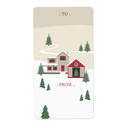 Weihnachtsbaumfarm zum Feiern (Vorne)