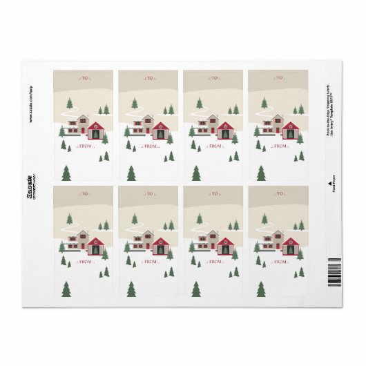 Weihnachtsbaumfarm zum Feiern (Vorne)