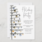 Weihnachtsbaumfeier Einladung (Vorderseite)