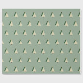 Weihnachtsbaumfeiertag pink maul geschenkpapier (Flach)