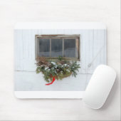 Weihnachtsbaumfenster Mousepad (Mit Mouse)