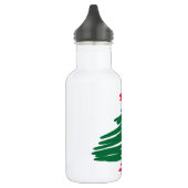 Weihnachtsbaumflasche Edelstahlflasche (Links)