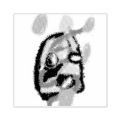 Weihnachtsbaumfreude Gummistempel (Prägung)