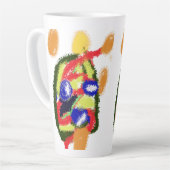 Weihnachtsbaumfreude Milchtasse (Linke Ecke)