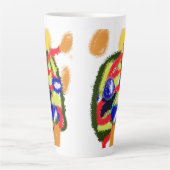 Weihnachtsbaumfreude Milchtasse (Vorderseite)