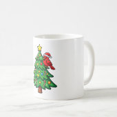 Weihnachtsbaumfreude mit Kardinal Kaffeetasse (VorderseiteRechts)