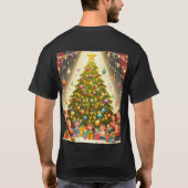 Weihnachtsbaumfreude T-Shirt (Rückseite)
