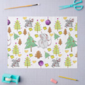 Weihnachtsbaumgeflecht Seidenpapier (Basteln)