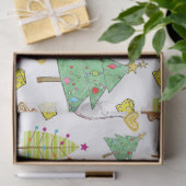 Weihnachtsbaumgeflecht Seidenpapier (Geschenk)