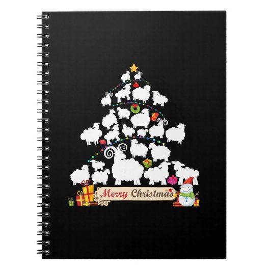 Weihnachtsbaumgeschenk | Funny Christmas Geschenke Notizblock (Vorderseite)