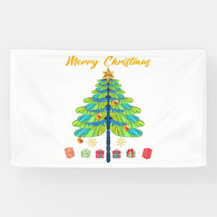 Weihnachtsbaumgeschenk für Dragonfly Banner