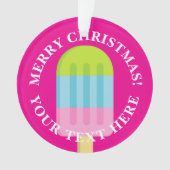 Weihnachtsbaumgeschenk für Icecream Ornament (Vorderseite)