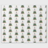 Weihnachtsbaumgeschenk Geschenkpapier (Flach)