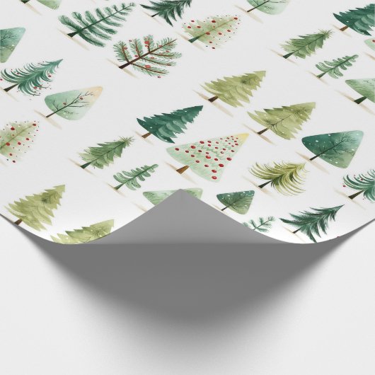 Weihnachtsbaumgeschenk Geschenkpapier (Ecke)