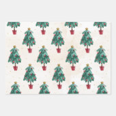 Weihnachtsbaumgeschenk, Männer Frauen & Kinder, We Geschenkpapier Set (Vorderseite 3)