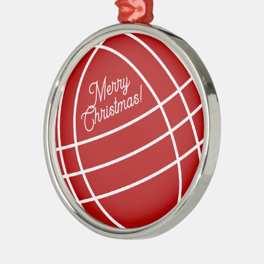 Weihnachtsbaumgeschenk Ornament Aus Metall (Links)