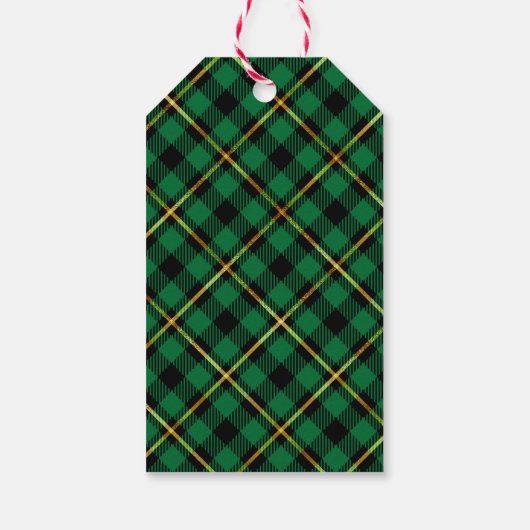 Weihnachtsbaumgeschenk-Tag an/von Geschenkanhänger (Rückseite)