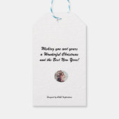 Weihnachtsbaumgeschenk-Tag Geschenkanhänger (Rückseite)