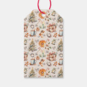 Weihnachtsbaumgeschenk-Tag Geschenkanhänger (Rückseite)