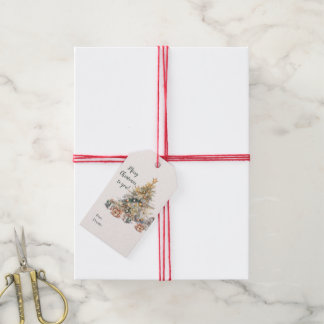 Weihnachtsbaumgeschenk-Tag Geschenkanhänger