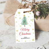 Weihnachtsbaumgeschenke, Weihnachtsgartentags Geschenkanhänger