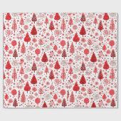 Weihnachtsbaumgeschenkpapier Geschenkpapier (Flach)
