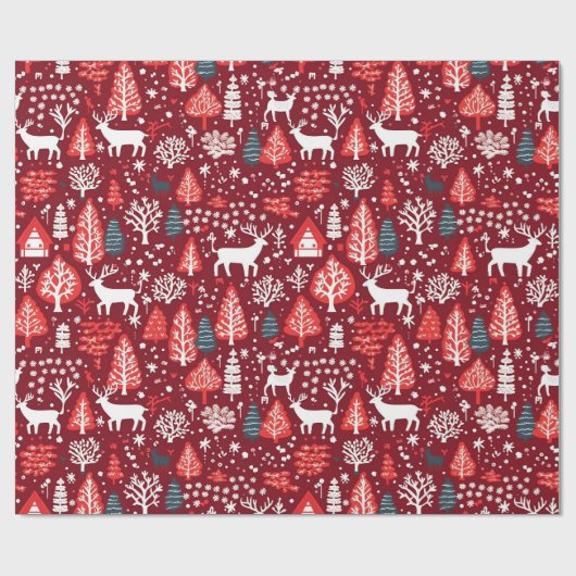 Weihnachtsbaumgeschenkpapier Geschenkpapier (Flach)