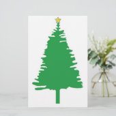 Weihnachtsbaumgeschichten Briefpapier (Stehend Vorderseite)