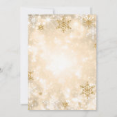 Weihnachtsbaumgesellschaft Weihnachtsfeier Einladung (Rückseite)