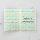 Weihnachtsbaumgesellschaft Weihnachtskarte Feiertagskarte (Innenseite)