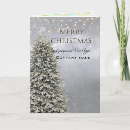Weihnachtsbaumgesellschaft Weihnachtskarte Feiertagskarte