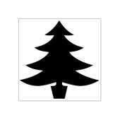 Weihnachtsbaumgestalt Gummistempel (Prägung)