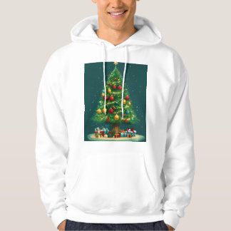 Weihnachtsbaumgestaltung für die Kapuze Hoodie