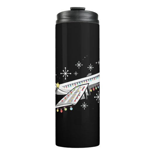 Weihnachtsbaumgestaltung für einen Pilot Thermosbecher (Vorderseite)