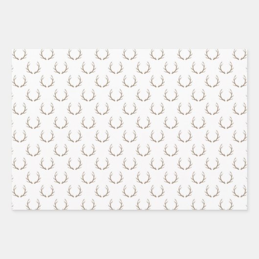 Weihnachtsbaumgewächse Geschenkpapier Set (Vorderseite 2)