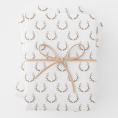 Weihnachtsbaumgewächse Geschenkpapier Set (Beispiel)