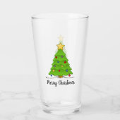 Weihnachtsbaumglas-Cup Glas (Rückseite)
