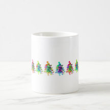 Weihnachtsbaumgrenze Tasse.