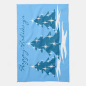 Weihnachtsbaumhandtuch Custom Holiday Teetuch Geschirrtuch (Vertikal)