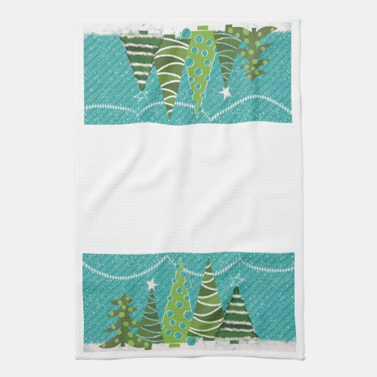 Weihnachtsbaumhandtuch Geschirrtuch (Vertikal)