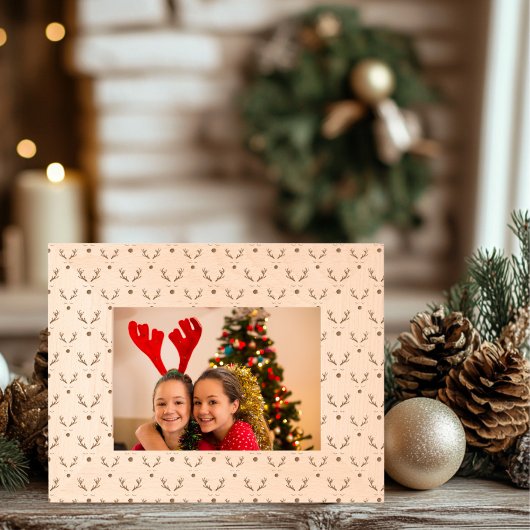 Weihnachtsbaumholz Geätzte Rahmen