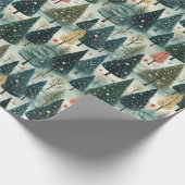 Weihnachtsbaumholzpackpapier Geschenkpapier (Ecke)